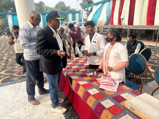 विजय दिवस पर ECHS कार्डधारी पूर्व सैनिकों के लिए भव्य स्वास्थ्य शिविर