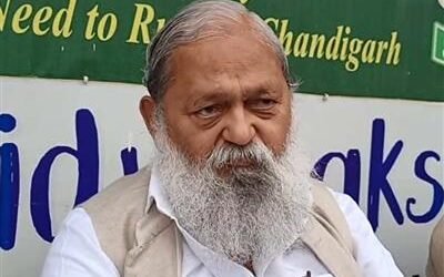 हरियाणा के ऊर्जा, परिवहन एवं श्रम मंत्री श्री अनिल विज का राहुल गांधी की ट्रेनिंग पर तंज- कांग्रेस को चुनाव हारने का ही देंगे प्रशिक्षण